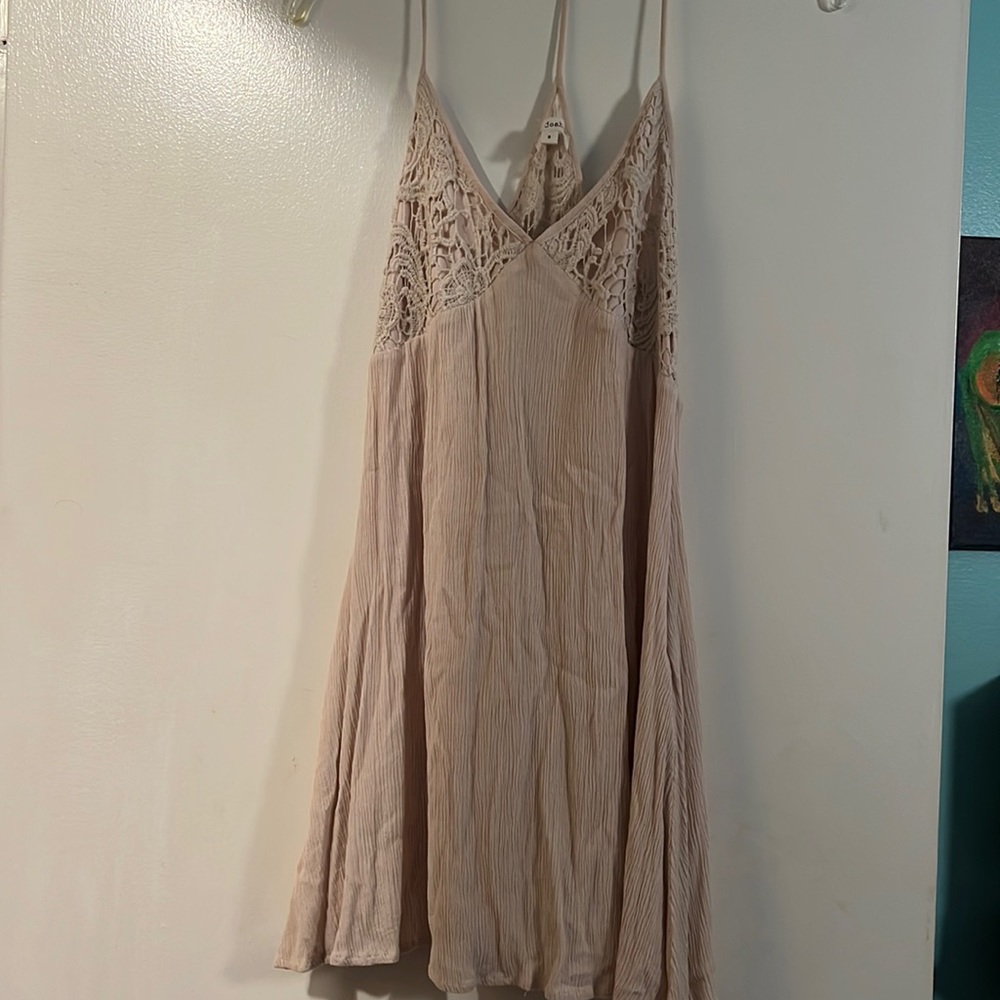 Beige lace Summer dress!